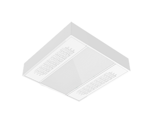 Светильник светодиодный с UV-блоком накладной 30 Вт 600*600*127 3000К IP40 с призм. рас. GlWBioguard мат.  V1-C0-0UV70-20PRA-4003030  VARTON