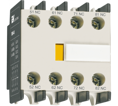 Приставка ПКИ-40 доп.контакты 4з     KPK10-40  IEK