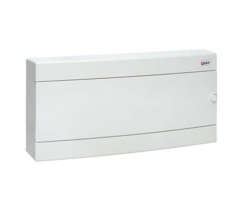 Щит распределительный навесной "Unix" белая дверь 1х24 модулей IP41 EKF PROxima  ux-1x24-nw  EKF