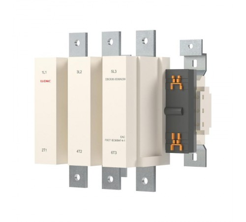 Магнитный контактор DSC630-3C00A230 630А 335кВт (AC3)  кат 220В AC  DSC630-3C00A230  DKC