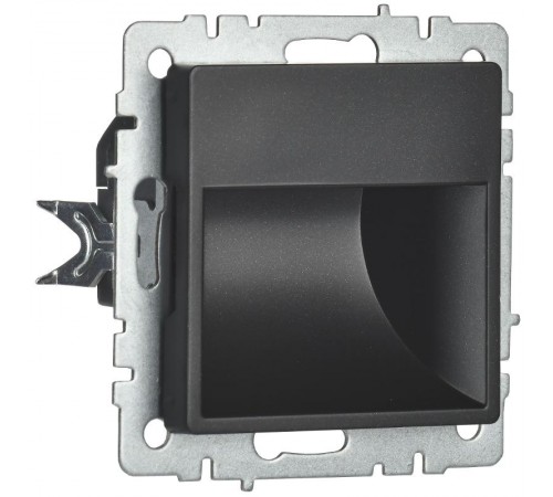 BRITE Подсветка LED встраиваемая ПЛ20-БрЧ черный  BR-FL20-K02  IEK