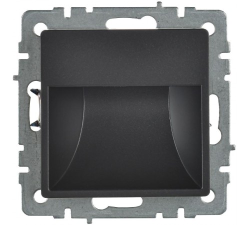 BRITE Подсветка LED встраиваемая ПЛ20-БрЧ черный  BR-FL20-K02  IEK