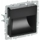 BRITE Подсветка LED встраиваемая ПЛ20-БрЧ черный  BR-FL20-K02  IEK