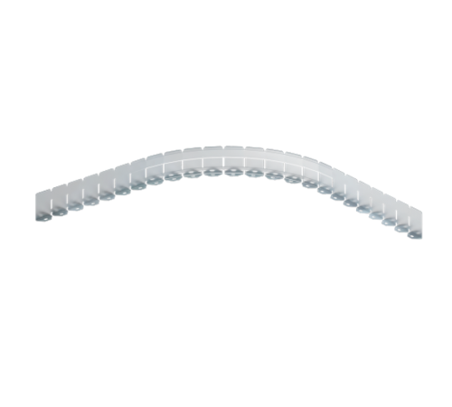 Перегородка SEP для угла CPO H80, в комплекте с крепежными элементами и необходимыми для монтажа, ZL