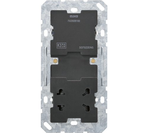 бритвенная розетка  SO7522EINS  Jung
