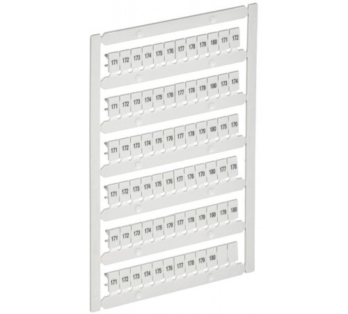 ARMAFIX Маркер для CTS/CP 4мм2 с символами "171-180"   AF-CT10D-M-004-18  IEK (ИЭК)