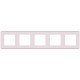 Inspiria Розовый Рамка 5-ая  673974  Legrand
