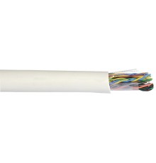 Кабель связи витая пара F/UTP, кат.5E 100х2х24AWG solid, PVC, 305м, серый  LC1-C5E100-311  ITK