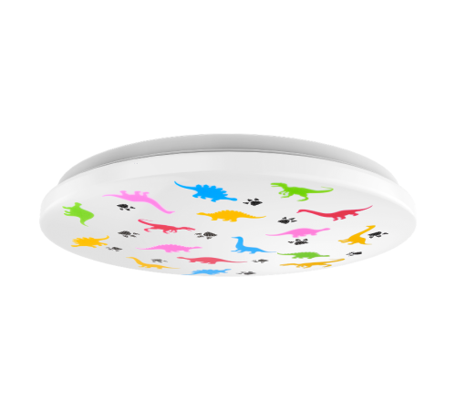 Светильник светодиодный накладной, 380x63, 24Вт, 1560Лм, IP20, 4000K, круглый (динозавр),1/10  941411224D  Gauss