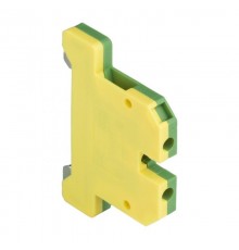 Колодка клеммная ЕК-2,5/25 JXB земля (аналог БЗН) EKF PROxima  plc-ek-2.5/25  EKF