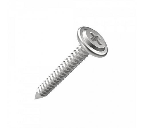 Саморез с прессшайбой усиленный ГОСТ 4,2х38 (100 шт/1000 шт уп/кор)  PR17.00721  Промрукав