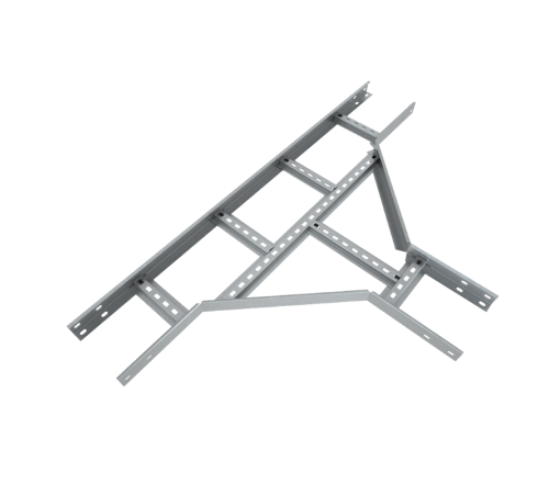 Т-отвод лестничный 100х100х1,5 мм "Быстрый монтаж" HD  LTDS100-100-1.5 HD  КМ-профиль