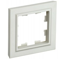 BRITE Рамка 1-ая РУ-1-БрКр бежевый  BR-M12-K10  IEK