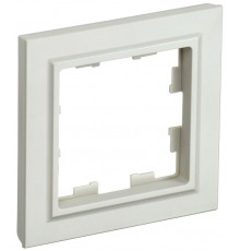 BRITE Рамка 1-ая РУ-1-БрКр бежевый  BR-M12-K10  IEK