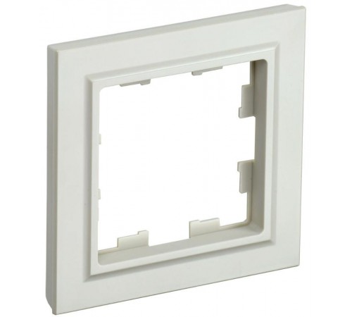 BRITE Рамка 1-ая РУ-1-БрКр бежевый  BR-M12-K10  IEK