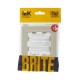BRITE Рамка 1-ая РУ-1-БрКр бежевый  BR-M12-K10  IEK