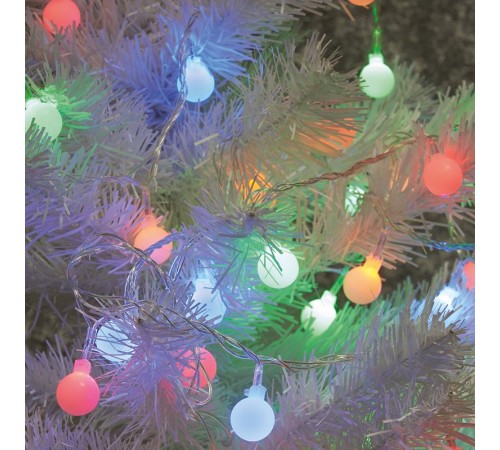 Гирлянда "шарики"  100 диодов  мульти  CL65   10м +1.5м, IP20  32353  FERON