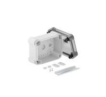 Распределительная коробка X06C, IP 67, 151х167х87 мм,сплошная стенка, прозрачная крышка, DIN-рейка  2005560  OBO Bettermann
