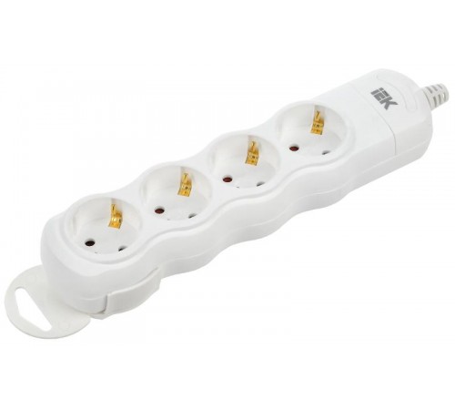 Розетка переносная разб. РПр04 4 места  WYP10-D-KP-16-04-ZS-K01  IEK