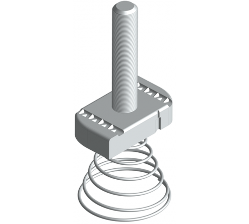 STRUT-болт 10х30 с конусной пружиной  stbkp10x30  EKF