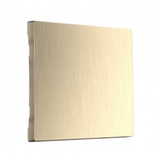 W1119010/ Электроустановочные изделия - Клавиша для выключателя перекрестного (шампань рифленый)  a051431  Werkel