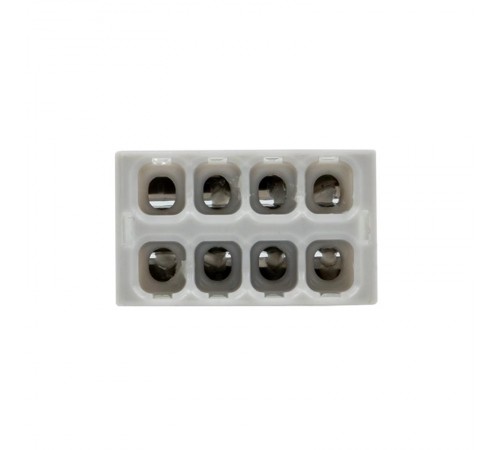 Строительно-монтажная клемма СМК 2273-248 (с пастой) 8 отверстий 0,5-2.5мм2 (50шт.) EKF PROxima  plc-smk-2273-248  EKF