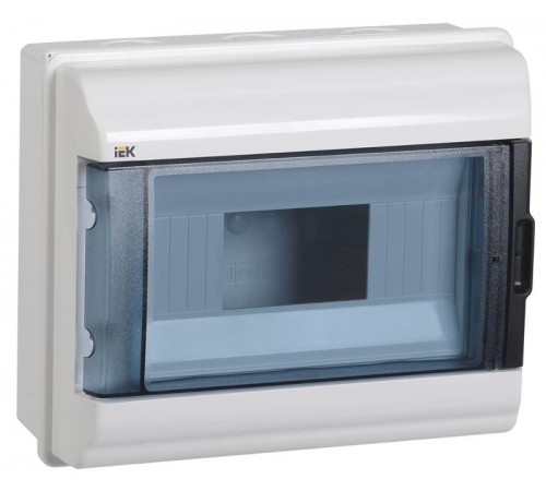 Корпус пластиковый навесной на 9 модулей КМПн-9 IP55 (198х235х108мм) KREPTA 5  MKP72-N3-09-55  IEK