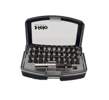 Набор бит SL/PH/PZ/Hex/Tx 30 шт и битодержатель в кейсе  02013116  Felo