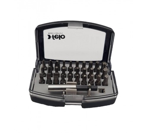 Набор бит SL/PH/PZ/Hex/Tx 30 шт и битодержатель в кейсе  02013116  Felo