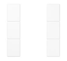 комплект накладок 3гр белый LS503TSAWW Jung