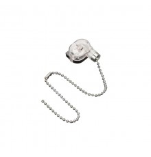 Выключатель для настенного светильника с цепочкой 270 мм "Silver"  32-0101  REXANT