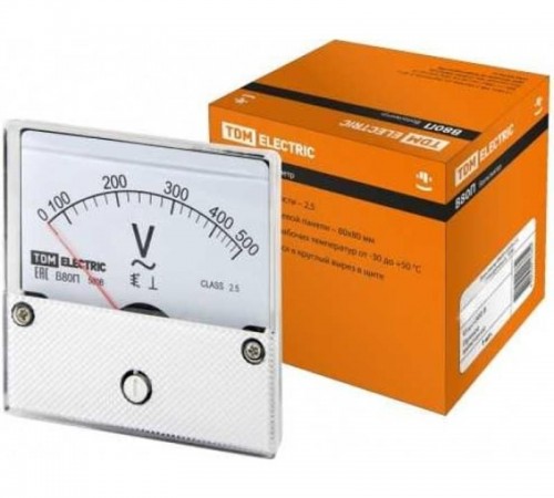Вольтметр В80П 600В-2,5, (поверенный),  SQ1102-0255  TDM
