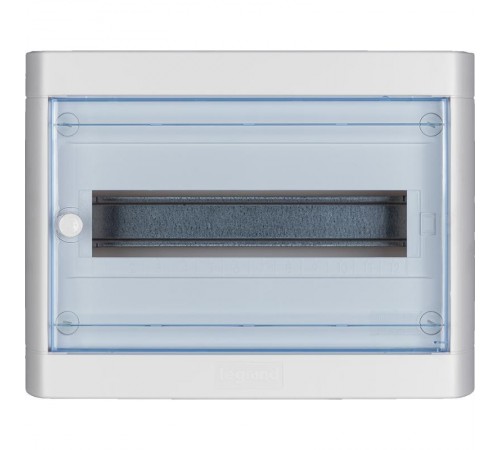 Шкаф навесной Nedbox нав. 1х12м прозр.дв  601246  Legrand