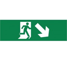 Пиктограмма ДСО-IP65-Н "Фигура вниз вправо"  60585DEK  DEKraft