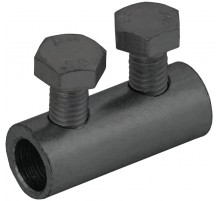 Заж. соед. прямой пр.-пр. 6-8мм оц. сталь TD  ZCC86-13-1-68  IEK