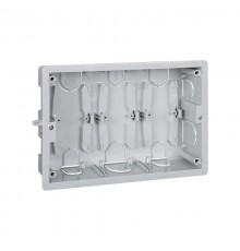 Simon Connect Монтажная коробка на 3 S-модуля Сима Про, скрытый монтаж  SBM350  Simon