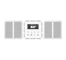Смарт радио DAB+, стерео; белый DABCD2WW Jung