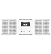 Смарт радио DAB+, стерео; белый DABCD2WW Jung