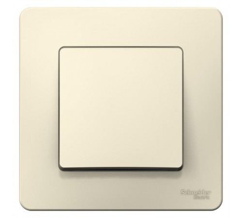 Blanca Молочный С/У Выключатель 1-клавишный, 6А, 250B  BLNVS006102  SE