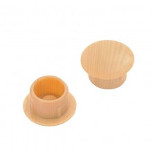 Заглушка декоративная 10 мм сосна (35 шт) - пакет   108874  Tech-KREP