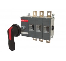 Рубильник ВНК-39-2 3П 800А с выносной фронтальной ручкой управления и переходником 185 мм  SQ0744-0207  TDM
