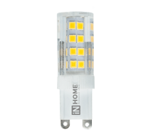Лампа светодиодная LED-JCD-VC 3Вт 230В G9 3000К 260Лм  4690612019857  IN HOME