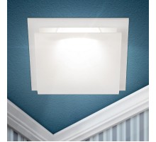 Cветильник встраиваемый декоративный KL102 WH MR16 GU5.3 белый  Б0056350  ЭРА