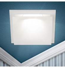 Cветильник встраиваемый декоративный KL102 WH MR16 GU5.3 белый  Б0056350  ЭРА