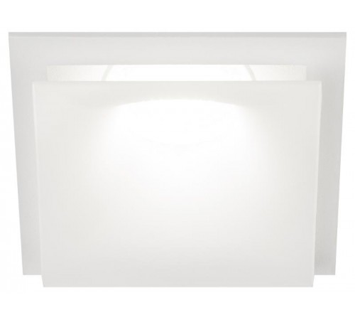 Cветильник встраиваемый декоративный KL102 WH MR16 GU5.3 белый  Б0056350  ЭРА