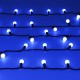 Светодиодная гирлянда ARD-BALL-CLASSIC-D23-10000-BLACK-80LED BLUE (230V, 3.5W)  025600  Arlight