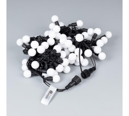 Светодиодная гирлянда ARD-BALL-PRO-D23-10000-BLACK-80LED RGB (230V, 7W)  025622  Arlight