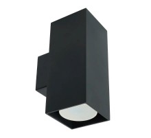 Светильник настенный  35W,  230V, 2*GU10,  чёрный ML1740  48427  FERON