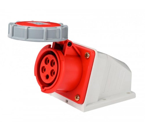 Розетка стац. 3Р+РЕ+N 16А 380В IP67 РС-103  26204DEK  DEKraft