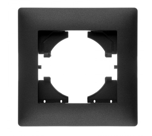 Bravo РАМКА 1-местная,  цвет  графит.  С1010-010  GUSI Electric